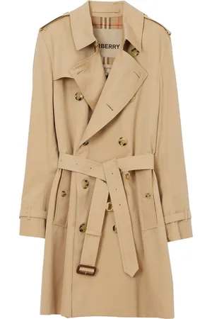 Burberry Mid-Length Kensington Heritage Trench Coat