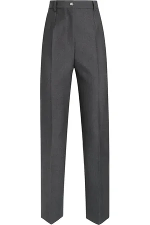 Dolce & Gabbana Virgin Wool Tailored Trousers