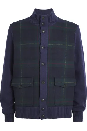 Ralph Lauren Wool Tartan Cardigan