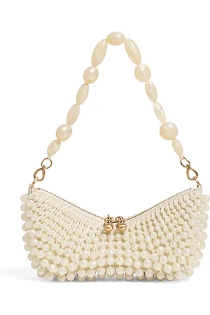 Cult Gaia Faux Pearl Mercier Clutch Bag