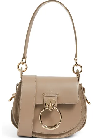 Chloé Small Leather Tess Saddle Bag