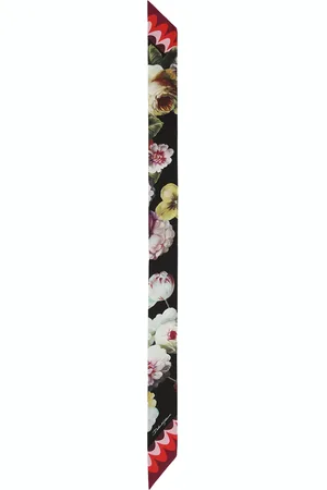 Dolce & Gabbana Silk Floral Print Scarf