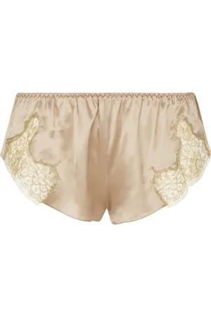 Gilda & Pearl Satin Lace Shorts