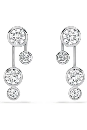 Boodles Platinum and Diamond Raindance Earrings