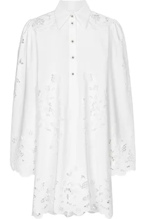 Dolce & Gabbana Broderie Anglaise Mini Dress
