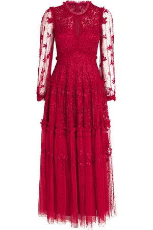 Needle & Thread Autumn Lace Gown