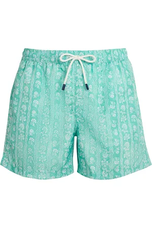 FEDELI Printed Madeira Swim Shorts