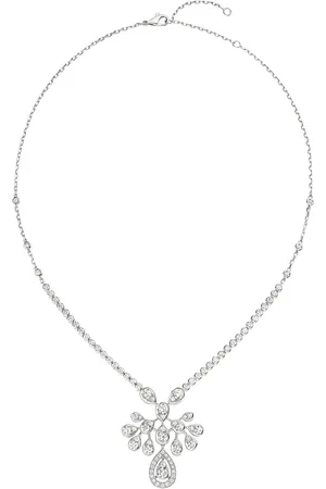 CHAUMET White Gold and Diamond Joséphine Aigrette Impériale Pendant Necklace