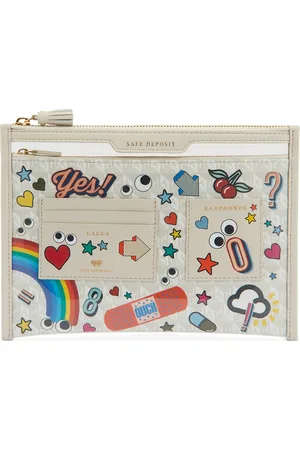 Anya Hindmarch All Over Stickers Pouch