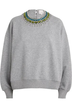Cinq A Sept Embellished Brandy Sweatshirt