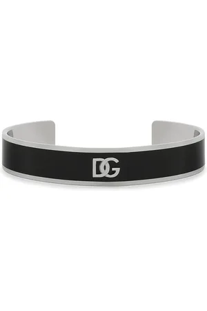 Dolce & Gabbana Dg Logo Cuff Bracelet