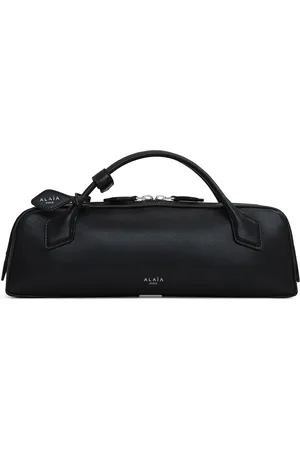 Alaïa Leather Le Teckel Top-Handle Bag