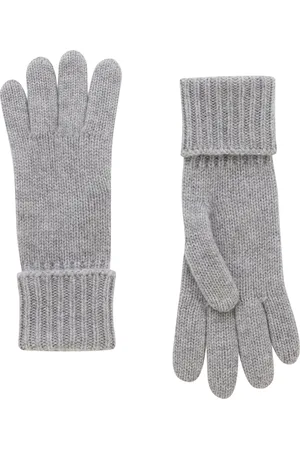 Saint Laurent Cashmere Folded Gloves