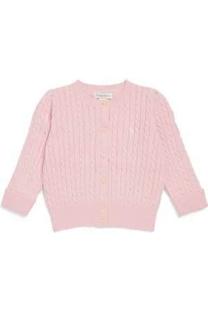 Ralph Lauren Cotton Cable-Knit Cardigan