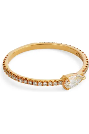 Eva Fehren Yellow and Diamond Boa Ring