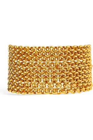 Timeless Pearly Plated Multi-Chain Bracelet