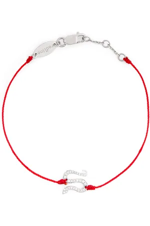 Redline Gold and Diamond Snake String Bracelet