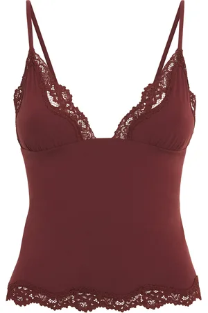 SKIMS Fits Everybody Lace-Trim Cami Top