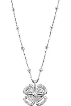 Bvlgari Gold and Diamond Fiorever Necklace