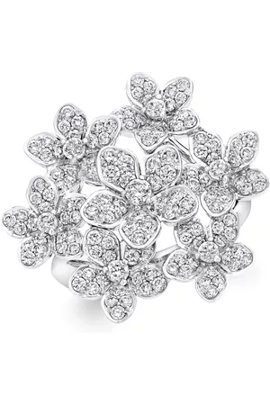 GRAFF Gold and Diamond Wild Flower Ring
