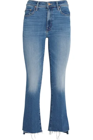 Mother The Insider Cropped Step-Hem Jeans
