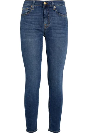 7 for all Mankind BAir High-Rise Ankle Skinny Jeans