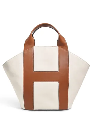 HARRODS Medium Canvas Tote Bag