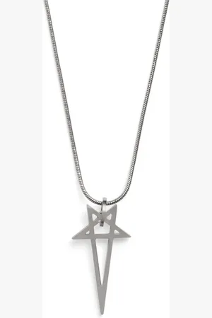 Rick Owens Pentagram Necklace