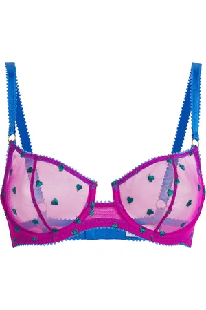 Dora Larsen Heart Embroidered Mabel Bra