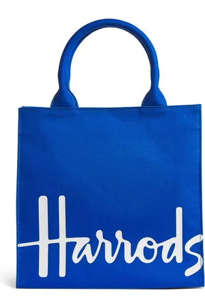 HARRODS Small Cotton Logo Tote Bag