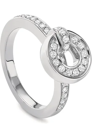 Boodles White and Diamond Roulette Flip Ring