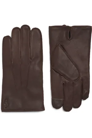 Ralph Lauren Leather Touch Screen Gloves