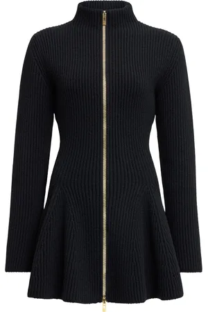 Alaïa Wool-Blend Flared Cardigan