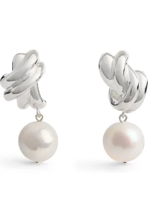 COMPLETEDWORKS Sterling and Freshwater Pearl Drop Earrings