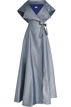 Alexis Mabille Lamé Collared Gown