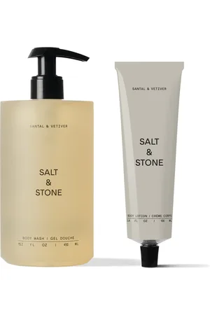Salt & Stone Santal & Vetiver Body Wash and Lotion Duo