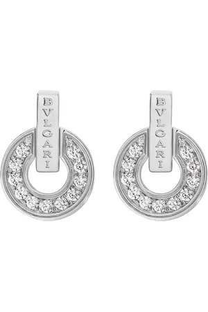 Bvlgari Gold and Diamond Earrings