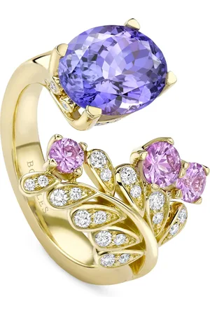 Boodles Yellow , Diamond and Tanzanite A Family Journey Provence Ring