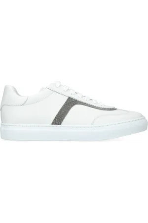 Brunello Cucinelli Leather Retro Monili Sneakers