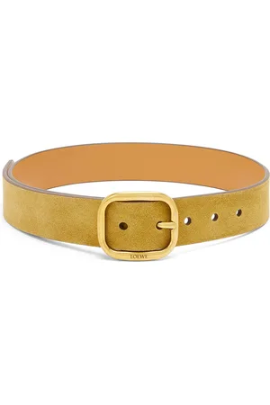 Loewe Suede Logo Belt