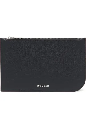 Alexander McQueen Leather Zip-Up Sling Pouch