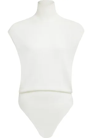 Alaïa Cap-Sleeve Bodysuit