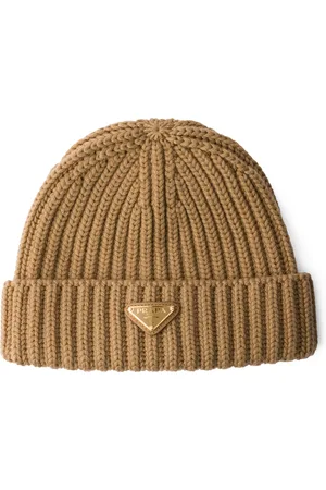 Prada Wool Triangle Beanie