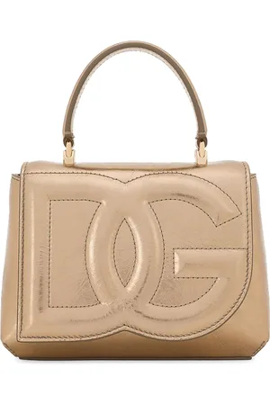Dolce & Gabbana Leather Dg Logo Top-Handle Bag