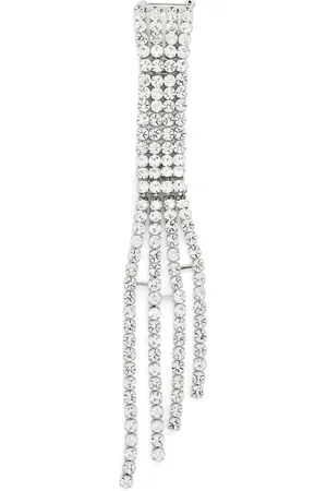 Max Mara Crystal Fringed Brooch