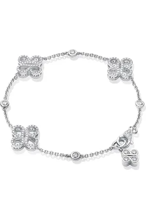 Boodles Gold and Diamond Be Multi Charm Bracelet