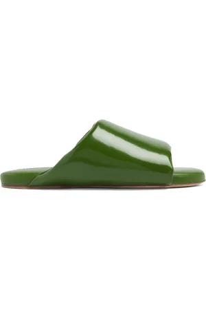 Bottega Veneta Cushioned Leather Slides