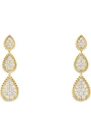 Boucheron Yellow Serpent Bohème Pendant Earrings