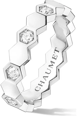 CHAUMET White Gold and Diamond Bee de Ring