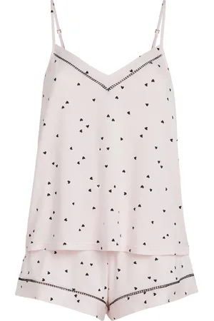 Eberjey Fiona Double V Cami and Short Pyjama Set